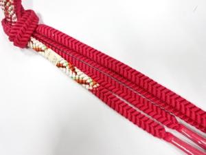 未使用品　正絹　手組帯締め